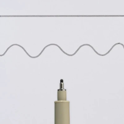Лайнер Sakura Pigma Micron (10) 0,6 мм Сірий (084511333703)
