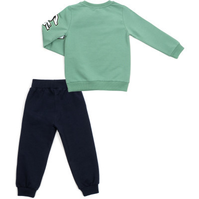 Спортивний костюм дитячий Breeze з ведмедиком (19241-92B-green)