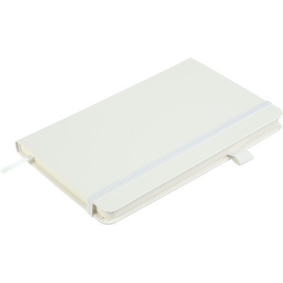 Книга записна Buromax Etalon 125x195 мм 96 листів без лінівки обкладинка зі штучної шкіри Біла (BM.291060-12)