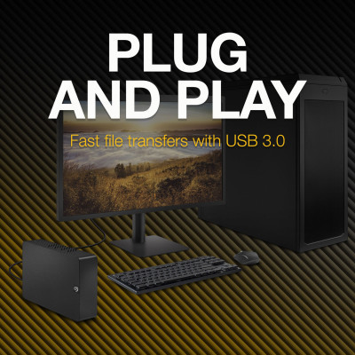 Зовнішній жорсткий диск 3.5&quot; 10TB Expansion Desktop Seagate (STKP10000400)