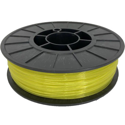 Пластик для 3D-принтера 3Dplast PLA 1.75мм, 0.85кг, transparently-yellow (3DPLA17508CYL)