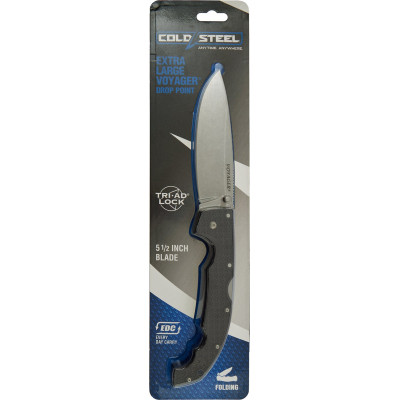 Ніж Cold Steel Voyager XL Drop Point (блістер) (CS-29AXBZ)