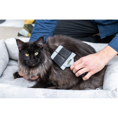 Гребінець для тварин FURminator пуходерка жорстка L (4048422153184)