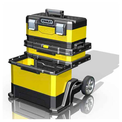 Ящик для інструментів Stanley Rolling Workshop, 568x730x389 мм, з колесами (1-95-621)