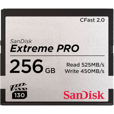 Карта пам&#039;яті SanDisk 256GB CFast 2.0 Extreme Pro (SDCFSP-256G-G46D)