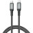 Дата кабель USB-C to USB-C 2.0m 240W black XO (NBQ264B_С_Black)