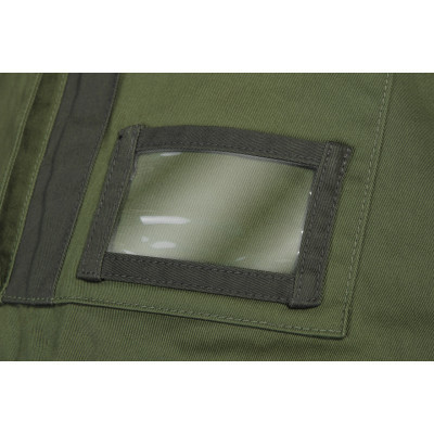 Напівкомбінезон робочий Neo Tools CAMO Olive, розмір XL(54), 255 г/м2, потрійні шви, оливкова (81-242-XL)