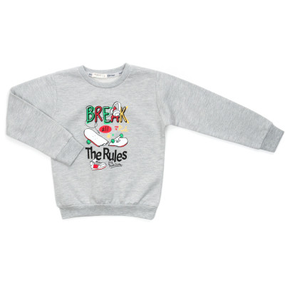 Спортивний костюм дитячий Breeze флісовий (18016-104B-gray)