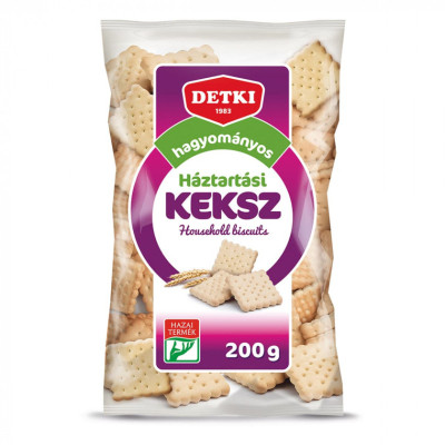 Дитяче печиво Detki Домашнє з цукром 200 г (5997380350298)