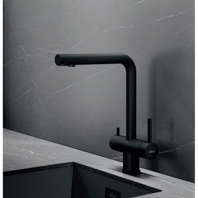 Змішувач Elleci Tourmaline Plus Pure nero 40