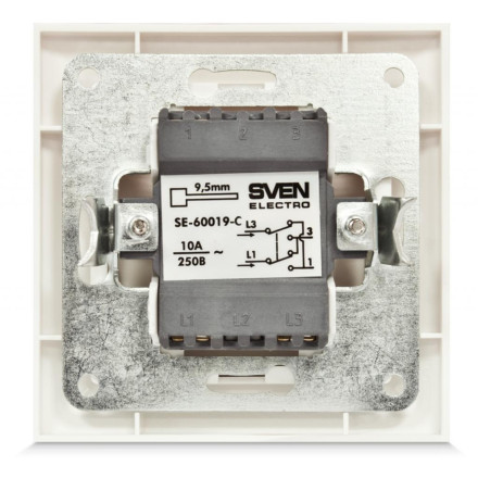 Переключатель Sven SE-60019-C cream (7100066)