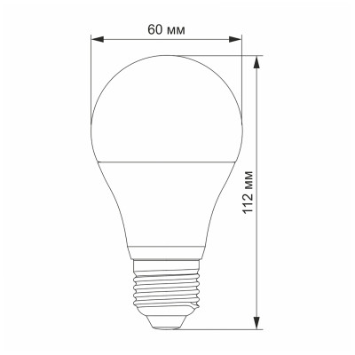 Лампочка Videx LED A60h 8.8W E27 4100K (VL-A60h-88274)