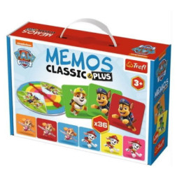 Настільна гра Trefl Мемо Класичні. Цуценячий патруль (Memos Classic&amp;plus. Paw Patrol) (02269)