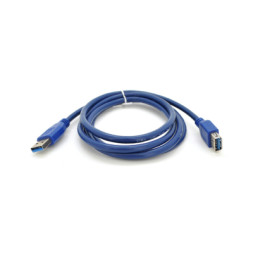 Дата кабель USB 3.0 AM/AF 1.5m blue Voltronic (YT-3.0AM\AF-1.5BL)