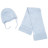Шапка дитяча Na з шарфом (NA 1177-48-blue)