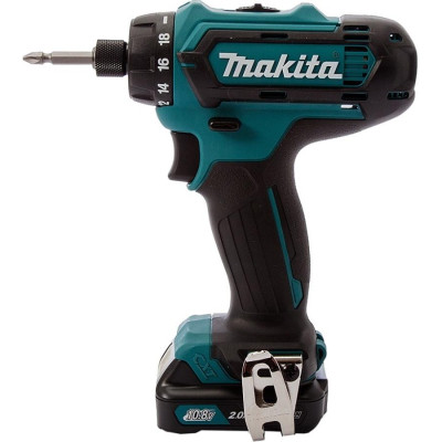Шуруповерт Makita CXT Slider, 2Аг х 2шт, кейс, 30 / 14Нм (DF031DSAE)