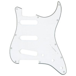Пікгард панель для гітари DiMarzio 3-Ply Pickguard For Stratocaster (White) (FG2108W)