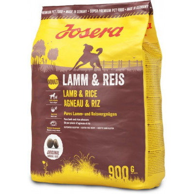 Сухий корм для собак Josera Lamm&amp;Reis 900 г (4032254745235)