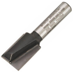 Фреза Bosch Professional пазова з двома лезами, Std, S8, D15, L20 (2.608.628.387)