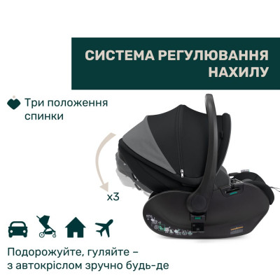 Автокрісло Chicco First-Seat Recline i-Size Чорне (8058664174140) (87100.45)