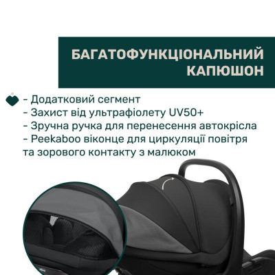 Автокрісло Chicco First-Seat Recline i-Size Чорне (8058664174140) (87100.45)