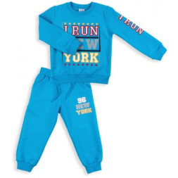 Набір дитячого одягу Breeze &quot;I RUN NEW YORK&quot; (8278-92B-blue)
