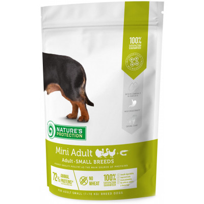 Сухий корм для собак Nature&#039;s Protection Mini Adult Small breeds 500 г (NPS45730)