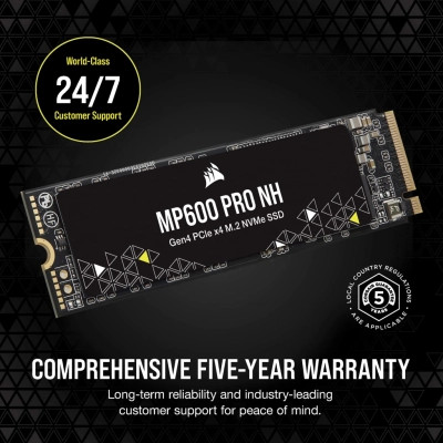 Накопичувач SSD M.2 2280 8TB MP600 PRO NH Corsair (CSSD-F8000GBMP600PNH)