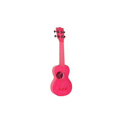 Укулеле Kala Waterman Fluorescent Pink Soprano Ukulele (231452)