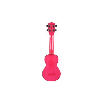 Укулеле Kala Waterman Fluorescent Pink Soprano Ukulele (231452)