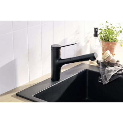 Мийка кухонна Hansgrohe S520-F345 + зміш. Zesis M33 (43356670)