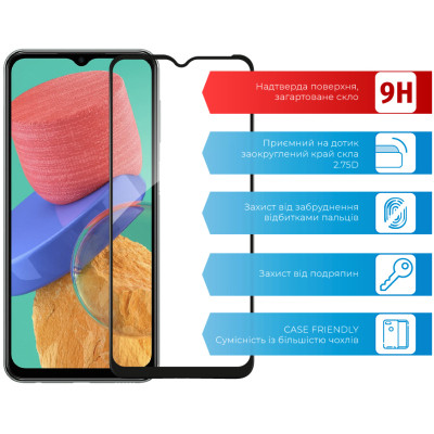 Скло захисне ACCLAB Full Glue Samsung M33 5G (1283126522567)