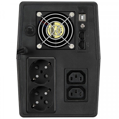 Пристрій безперебійного живлення FSP iFP-1500 USB, IEC, Schuko (PPF9003108)