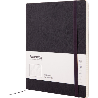 Книга записна Axent Partner Soft L 190х250 мм в гнучкою обкладинці 96 аркушів в (8615-01-A)