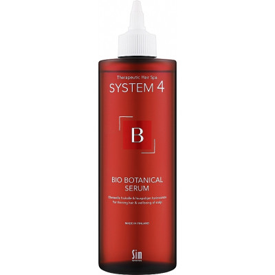 Сыворотка для волос Sim Sensitive System 4 S4 Bio Botanical Serum Для роста волос 500 мл (6417150024550)