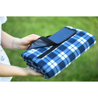 Плед Ardesto Picnic 130х170см, 100% поліестер, клітинка синій (ART0916BC)