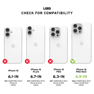 Чохол до мобільного телефона UAG iPhone 16 Pro Max Plyo Magsafe LE Blue Ombre (114481115E5E)