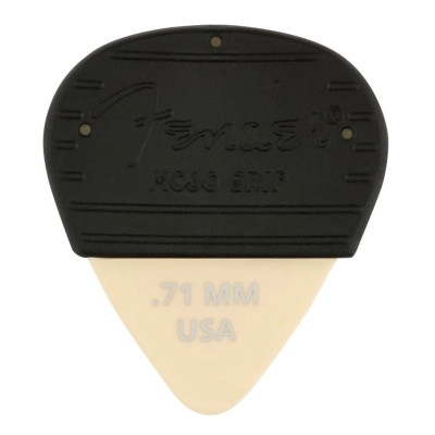 Медіатор Fender Mojo Grip Dura-Tone 0.71 Delrin Picks 3 Pack White (236998)