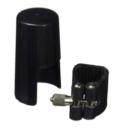 Лігатура для саксофонів J.Michael Leather Clamp and Cap for Alto Sax (D-03)