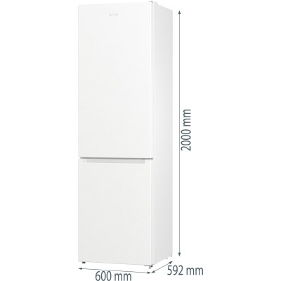 Холодильник Gorenje NRK6202EW4