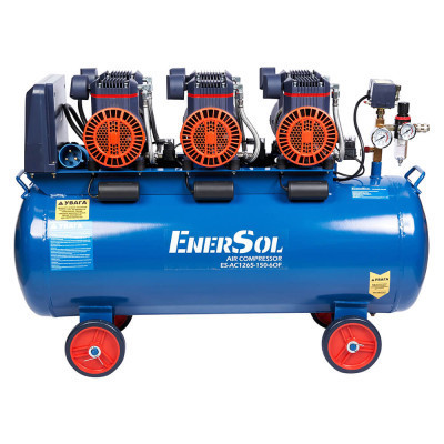 Компресор Enersol безмасляний, 1265 л/хв, 5.04 кВт (ES-AC1265-150-6OF)