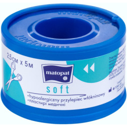 Пластир медичний Matopat Soft 2.5 см x 5 м (5900516897277)