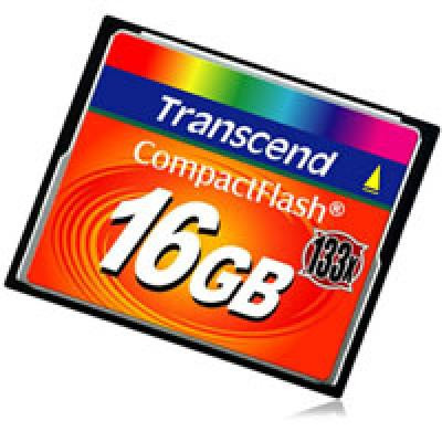 Карта пам&#039;яті Transcend 16Gb Compact Flash 133x (TS16GCF133)