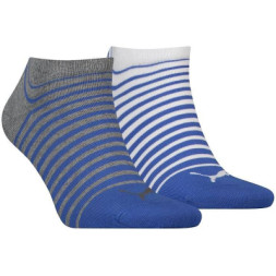 Шкарпетки Puma Unisex Sneaker 2P 101001001-023 синій, сірий, білий 35-38 (8718824798394)