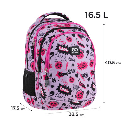 Рюкзак шкільний GoPack Teens 162M-2 (GO25-162M-2)