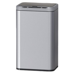 Контейнер для сміття JAH Сенсорний Срібний металік 13 л (20254)