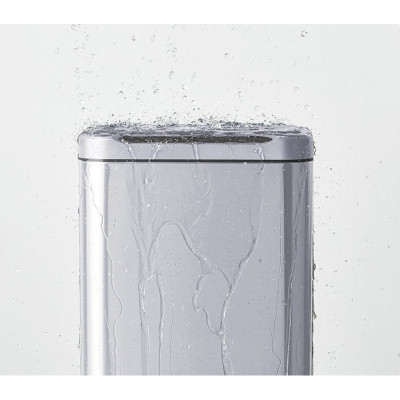 Контейнер для сміття JAH Сенсорний Срібний металік 13 л (20254)