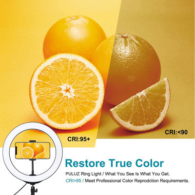 Набір блогера Puluz Ring USB LED lamp 10&quot;+ tripod 1.1m (PKT3053B)