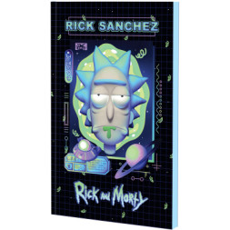 Блокнот Kite термобіндер Rick and Morty А5, 64 листи, нелінований (RM23-193-1)