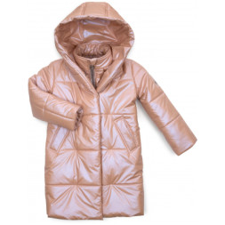 Куртка дитяча Brilliant пальто &quot;Rozi&quot; (21706-122G-pink)